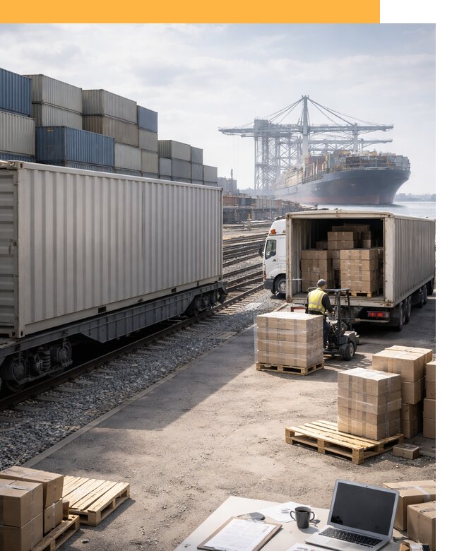 Мультимодальные перевозки грузов по миру от 47327 руб