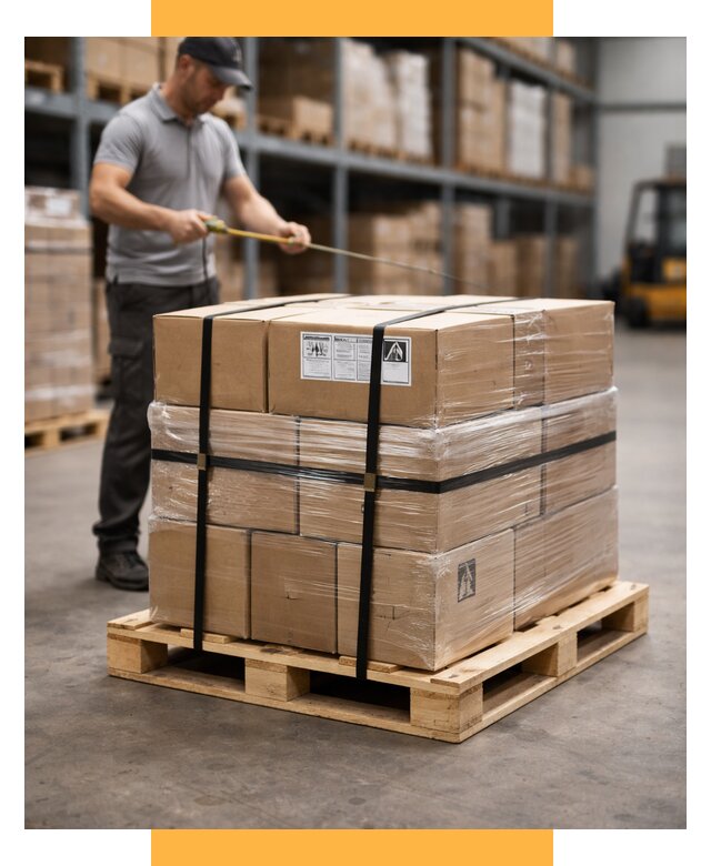 Упаковка и паллетирование грузов от 3681 р. | ИмпортерМск