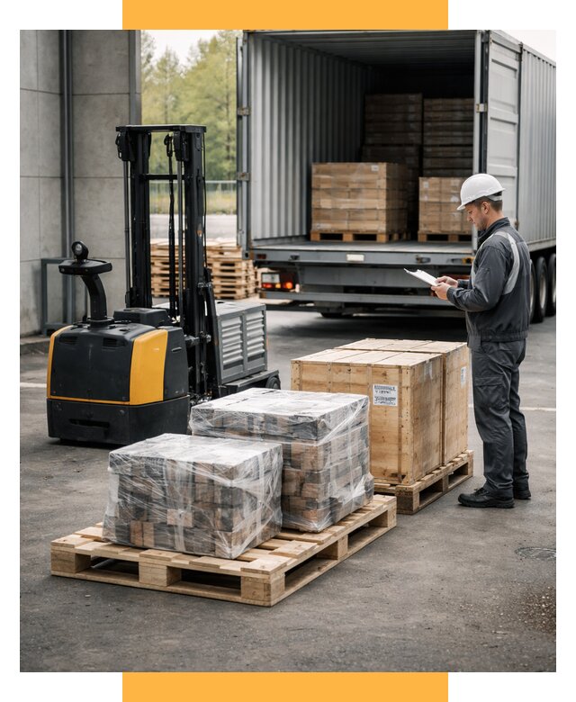 Доставка оборудования из Европы под ключ от 47327 р. | ИмпортерМск