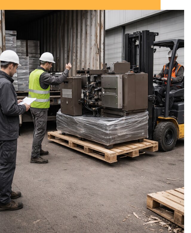 Доставка промышленного оборудования из Европы от 47327