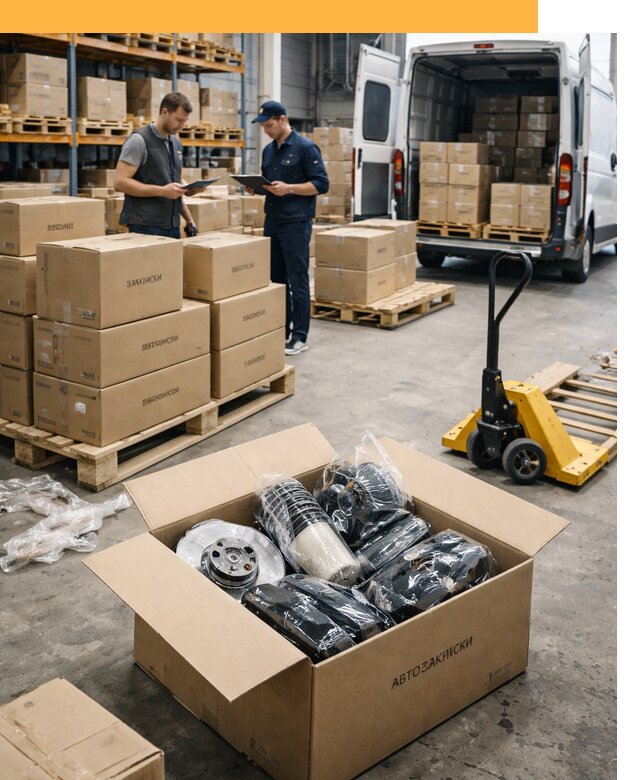 Доставка автозапчастей из Европы от 13146 руб быстро и надёжно