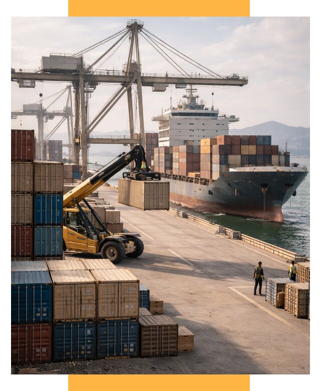 Морская доставка из Турции контейнером от 47327 р. ИмпортерМск