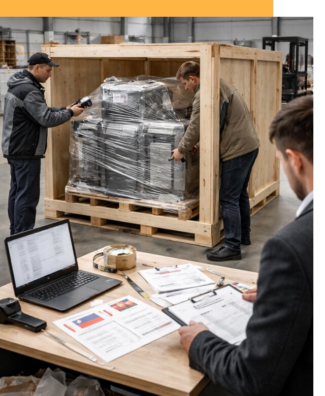 Доставка промышленного оборудования из США от 68361 руб