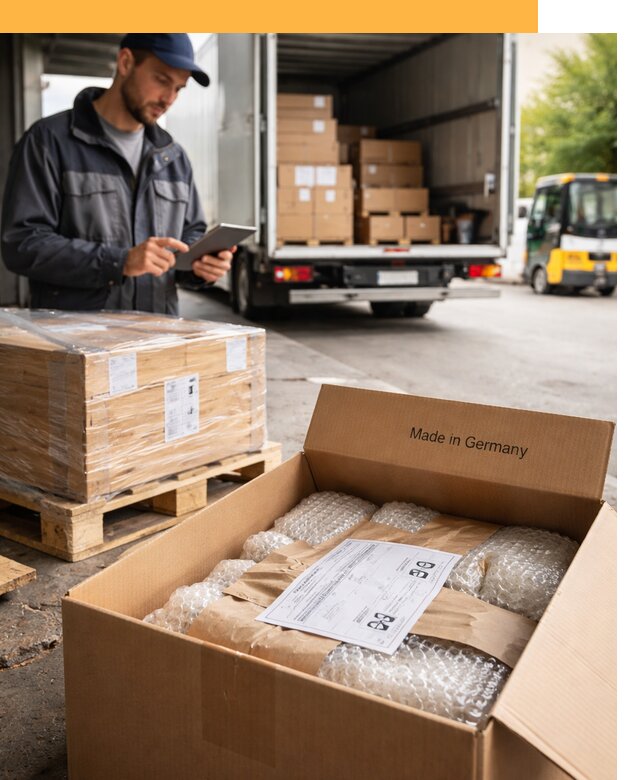 Доставка грузов из Германии от 47327 руб с таможенным оформлением