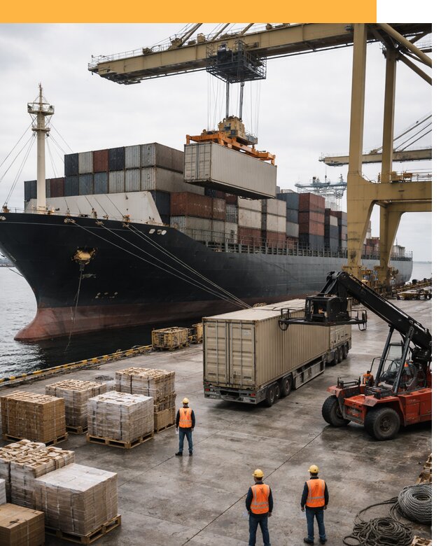 Морские перевозки из Индии: доставка FCL/LCL, таможня от 126204