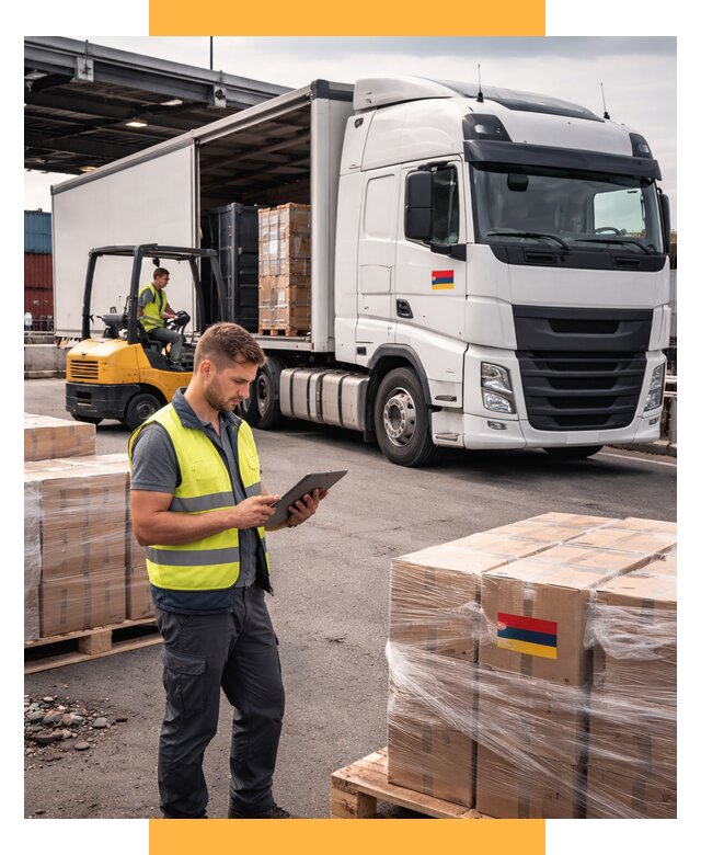 Автоперевозки из Армении от 99912 р. — услуги ИмпортерМск