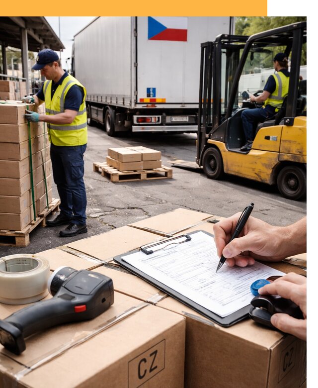 Доставка грузов в Чехию от 36810 руб, международные перевозки