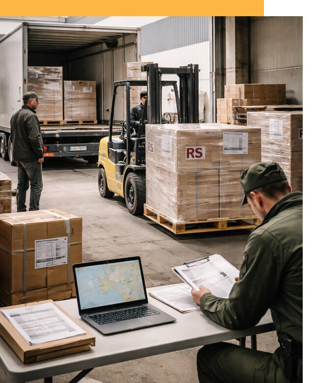 Доставка грузов в Сербию от 47327 руб, международные перевозки