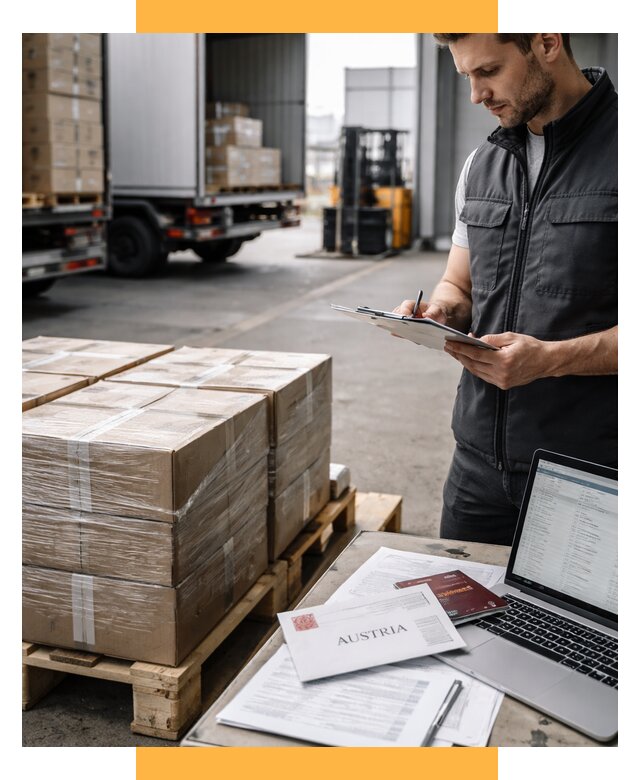 Доставка в Австрию от 68361 р. Логистика и экспорт ИмпортерМск
