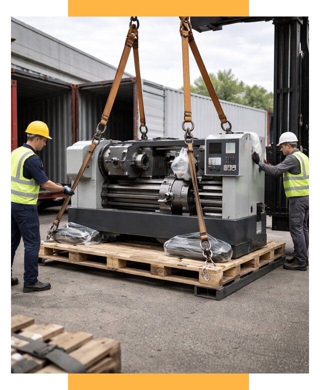 Перевозка станков и таможня от 63102 р. | ИмпортерМск логистика