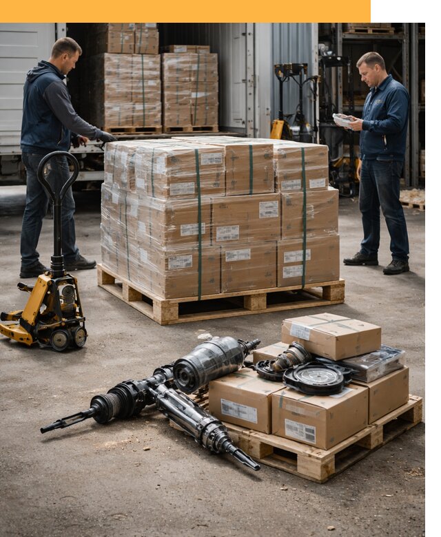 Международная перевозка автозапчастей по миру от 4733 руб