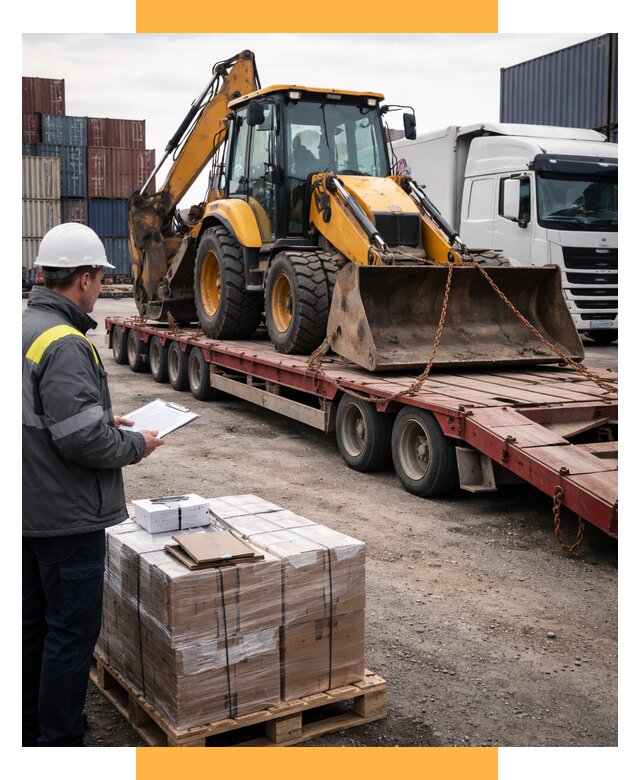 Международная перевозка спецтехники от 47327 р., ИмпортерМск