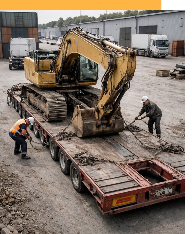 Перевозка спецтехники по России и миру от 47327 руб