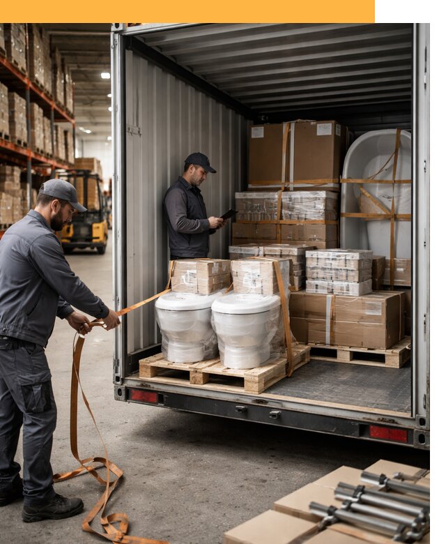 Перевозка сантехнического оборудования по России и миру от 1893