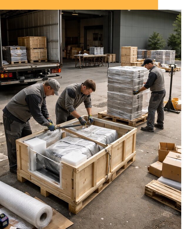 Перевозка выставочных грузов по миру от 26293 руб за м2 с таможней