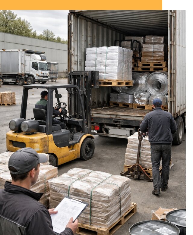 Международная перевозка сырья для производства от 6836 руб