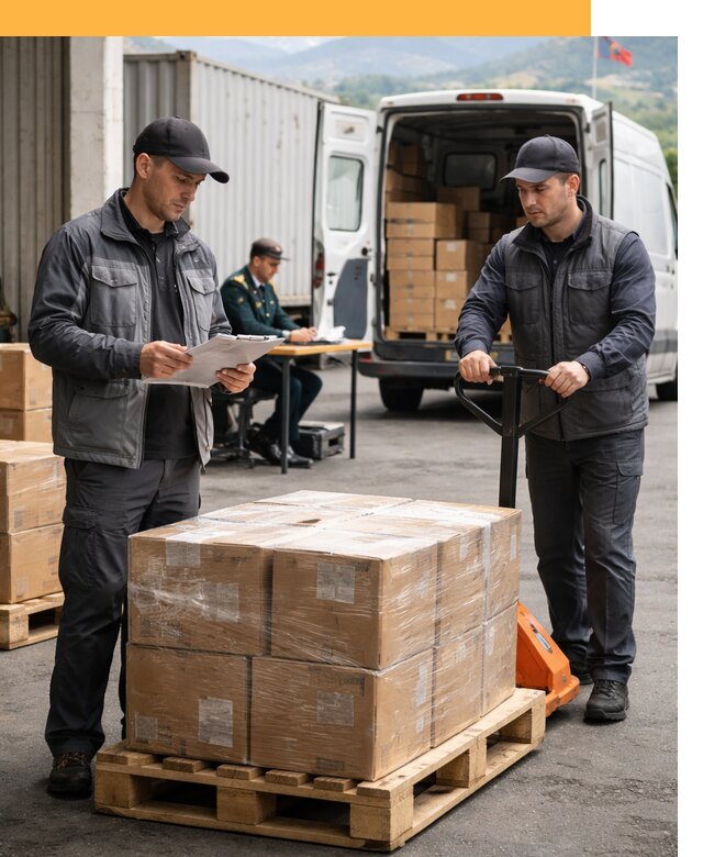 Доставка грузов через Армению, быстрая таможенная очистка от 26293