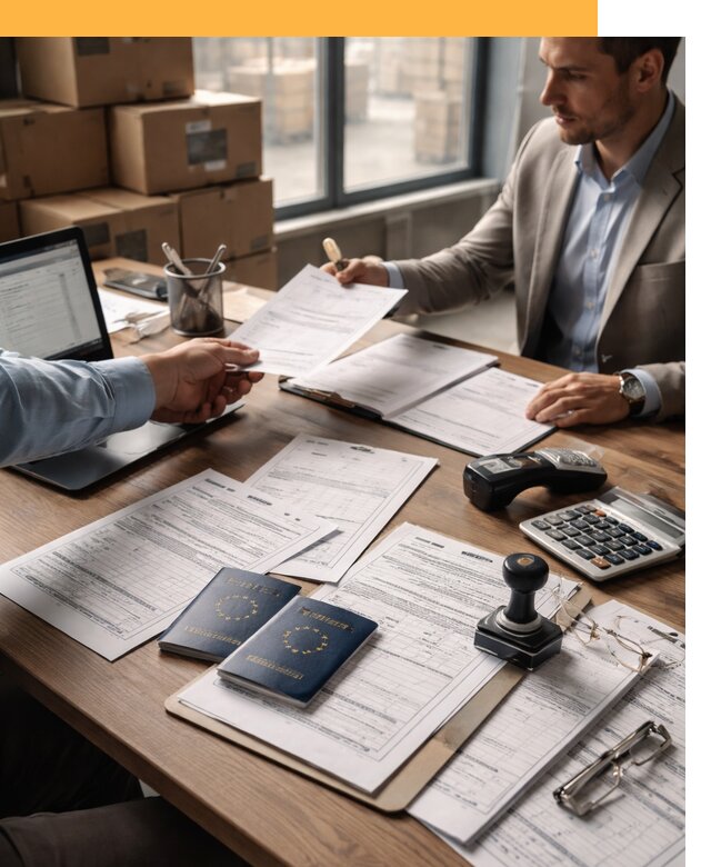 Таможенное оформление грузов из Европы от 8939 руб