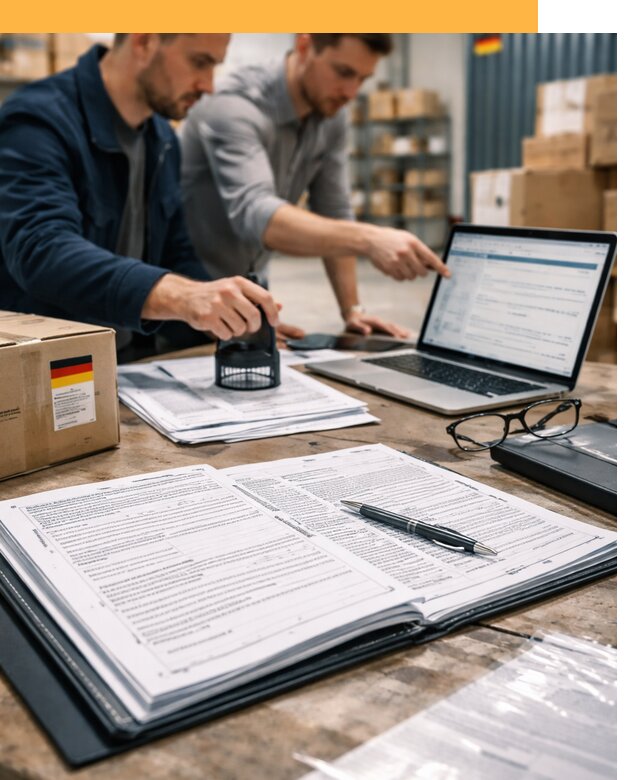 Таможенное оформление грузов из Германии от 9465 руб.