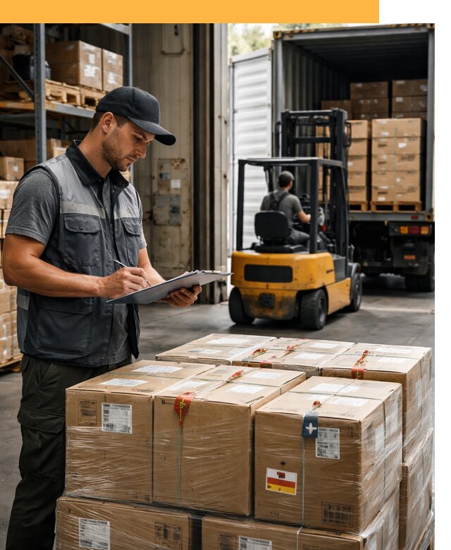 Реэкспорт товаров с таможенным оформлением и доставкой от 12620