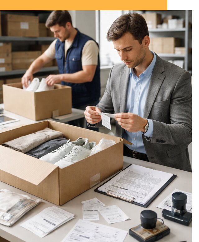 Таможенное оформление одежды и обуви по выгодной цене от 6836 руб