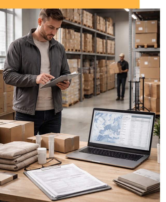 Закупка товаров в Европе под ключ: доставка, таможня от 7888 руб