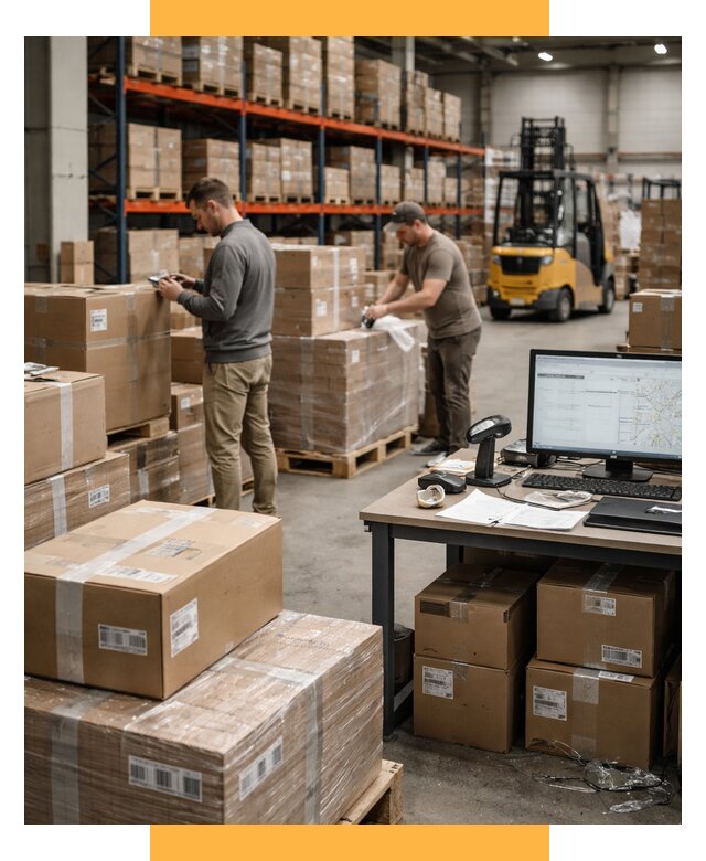 Склад консолидации в Европе от 6836 р., услуги ИмпортерМск